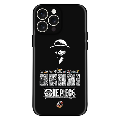 One Piece Crew Anime Embossed Case