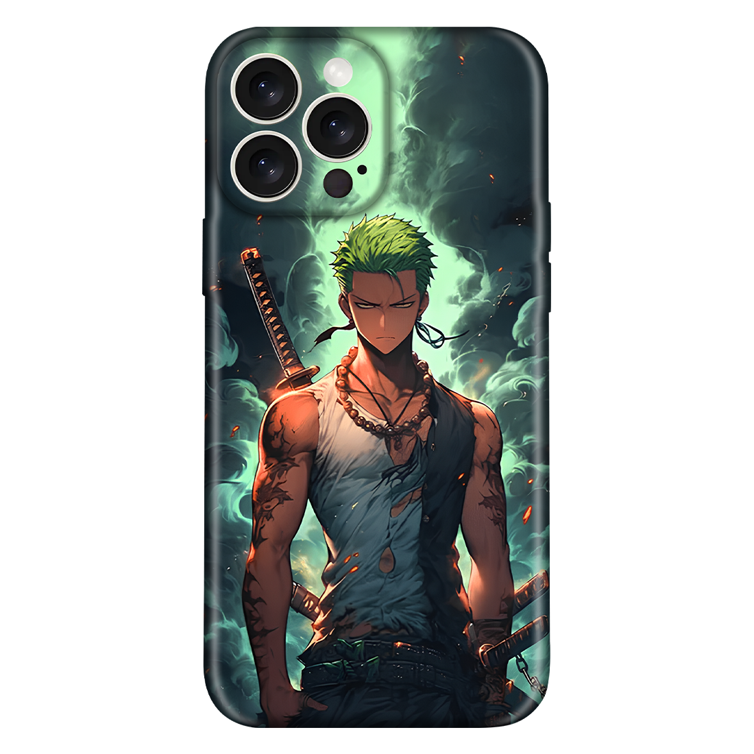 Roronoa Aesthetic Anime Embossed Case