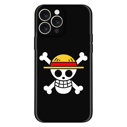 Straw Hat Symbol Anime Embossed Case