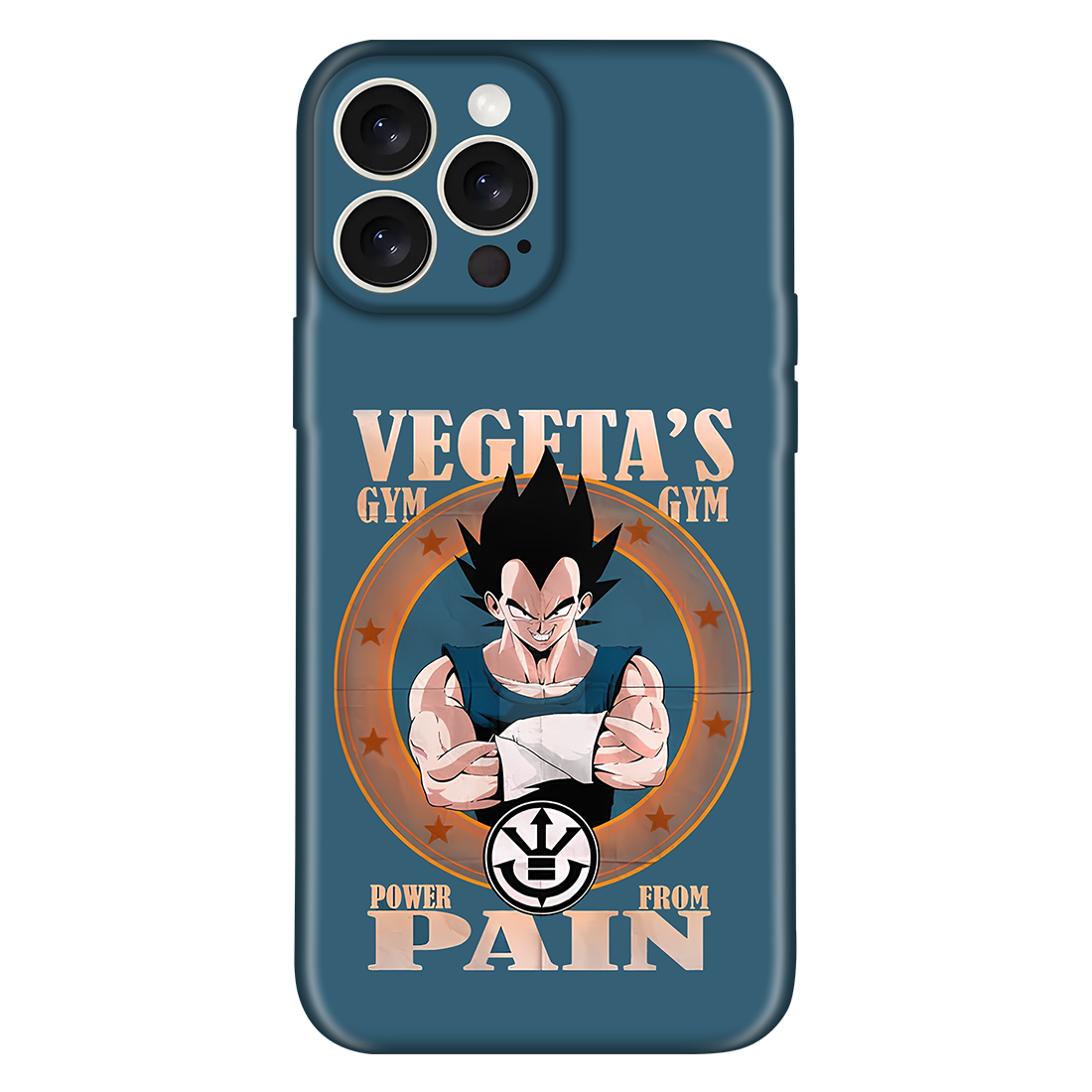 Vegeta Gym Club Anime Embossed Case