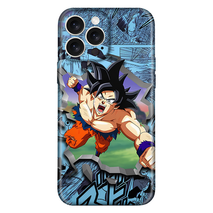 Goku Manga Anime Embossed Case