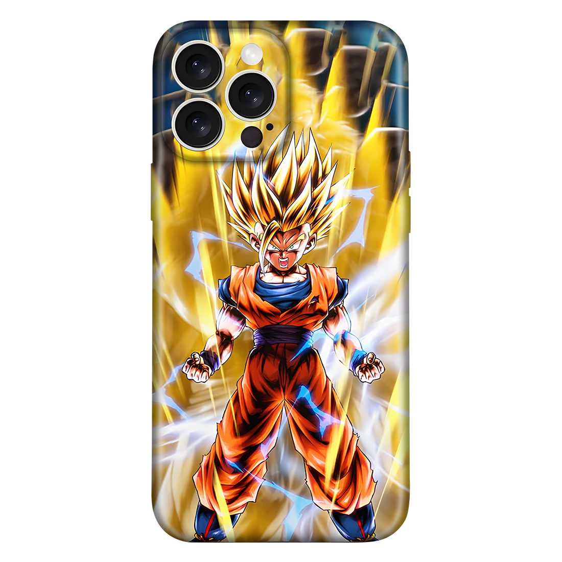 Goku Super Saiyan Two Anime Embossed Case