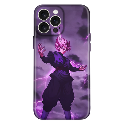 Goku Black Anime Embossed Case