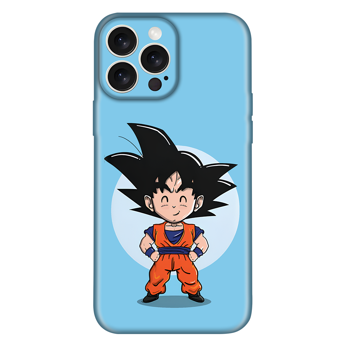 Goku Chibi Anime Embossed Case