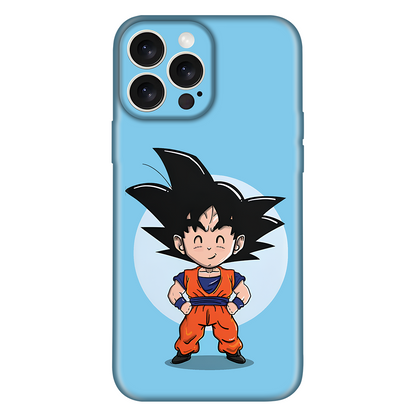 Goku Chibi Anime Embossed Case