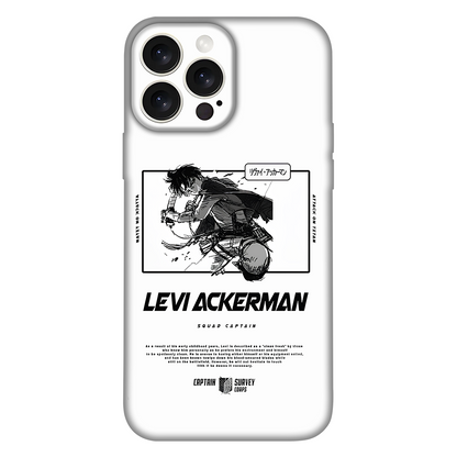 Levi Ackerman Anime Embossed Case