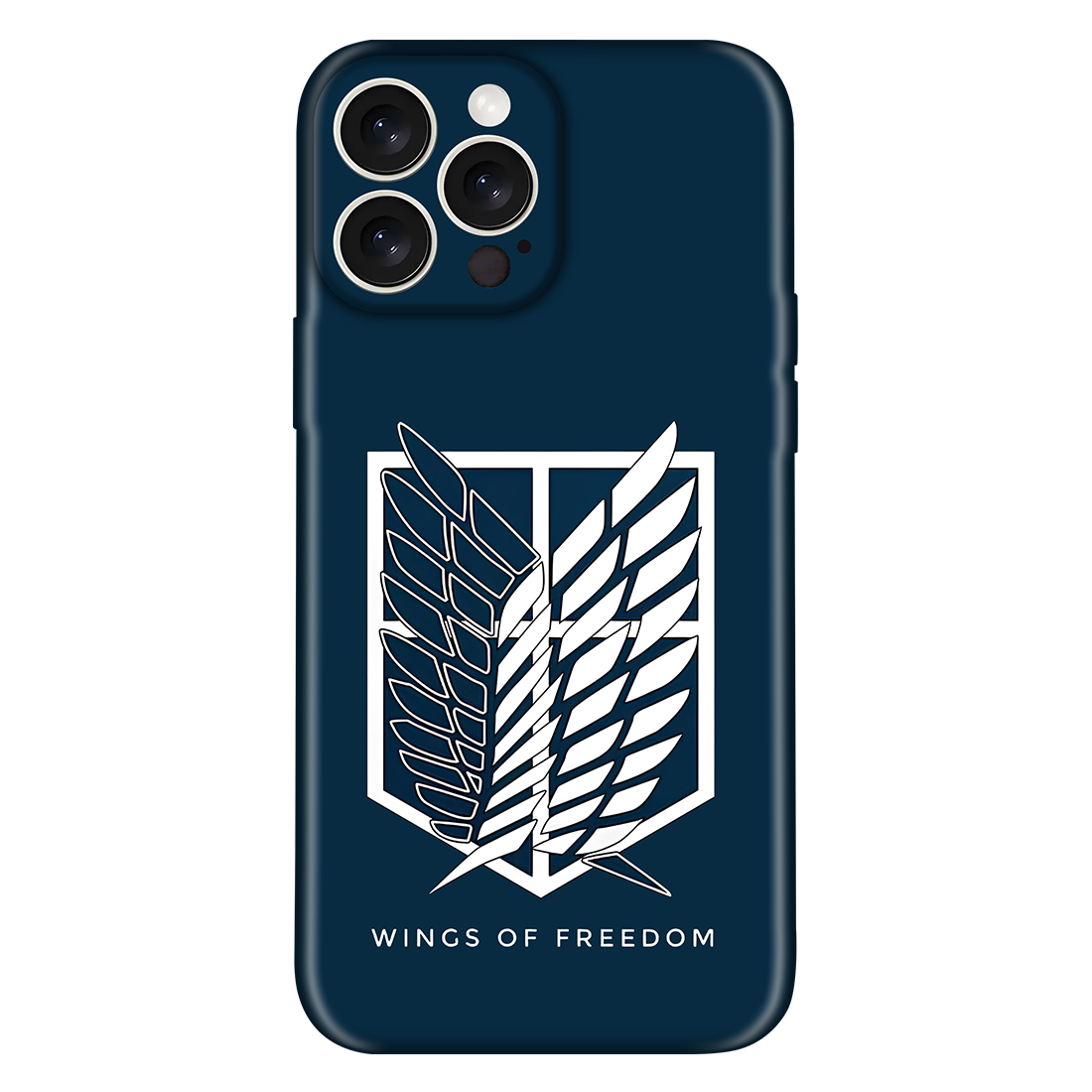 Wings Of Freedom Anime Embossed Case