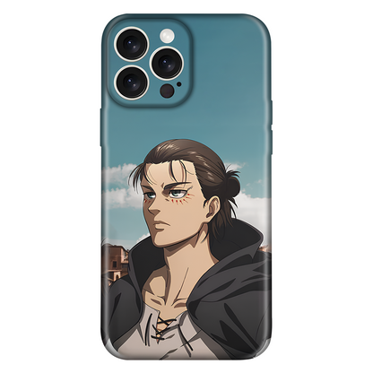 Attack On Titan Eren Anime Embossed Case