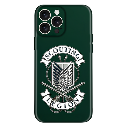 Attack On Titan Scouting Legion Anime Embossed Case