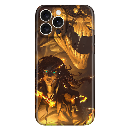 Eren Doomsday Titan Anime Embossed Case