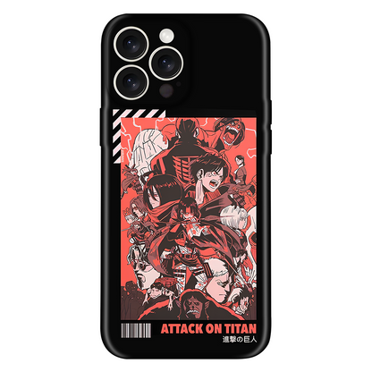 Attack On Titan Anime Embossed Case