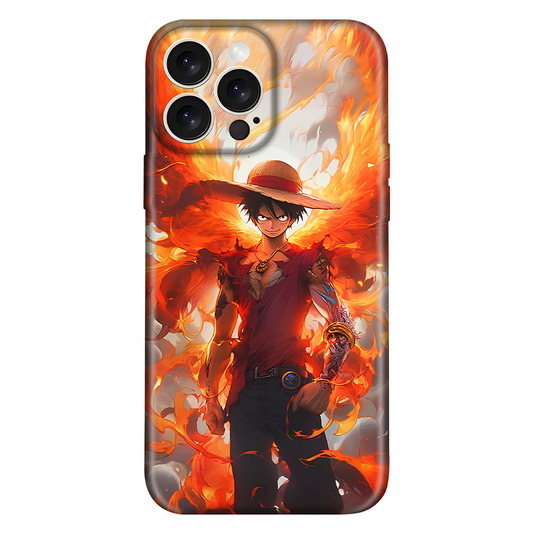 Luffy x Ace Anime Embossed Case
