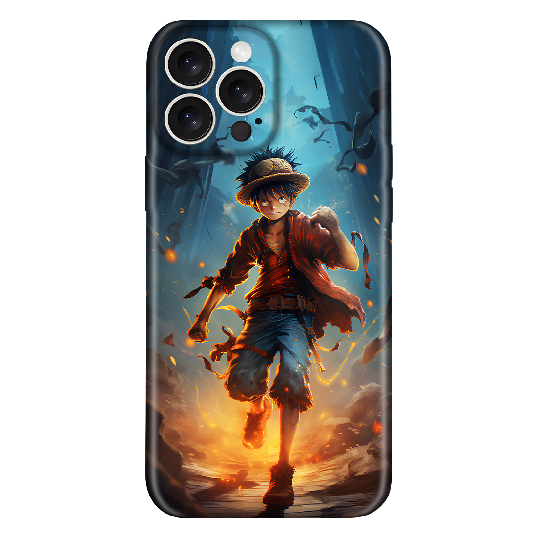 Monkey D. Luffy One Piece Anime Embossed Case