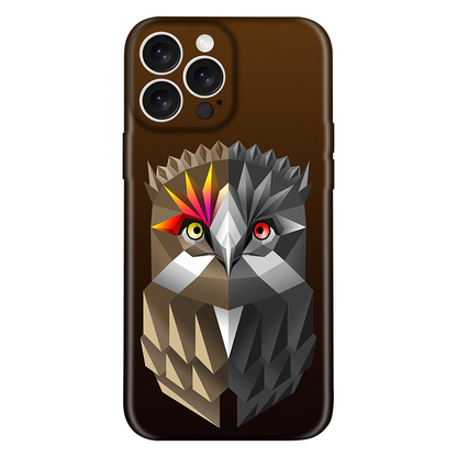 Geometric Owl Art Case