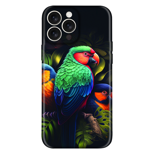 Vibrant Tropical Birds Case
