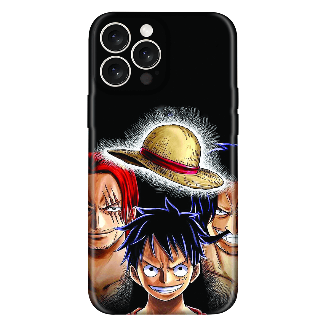 One piece eye Anime Embossed Case