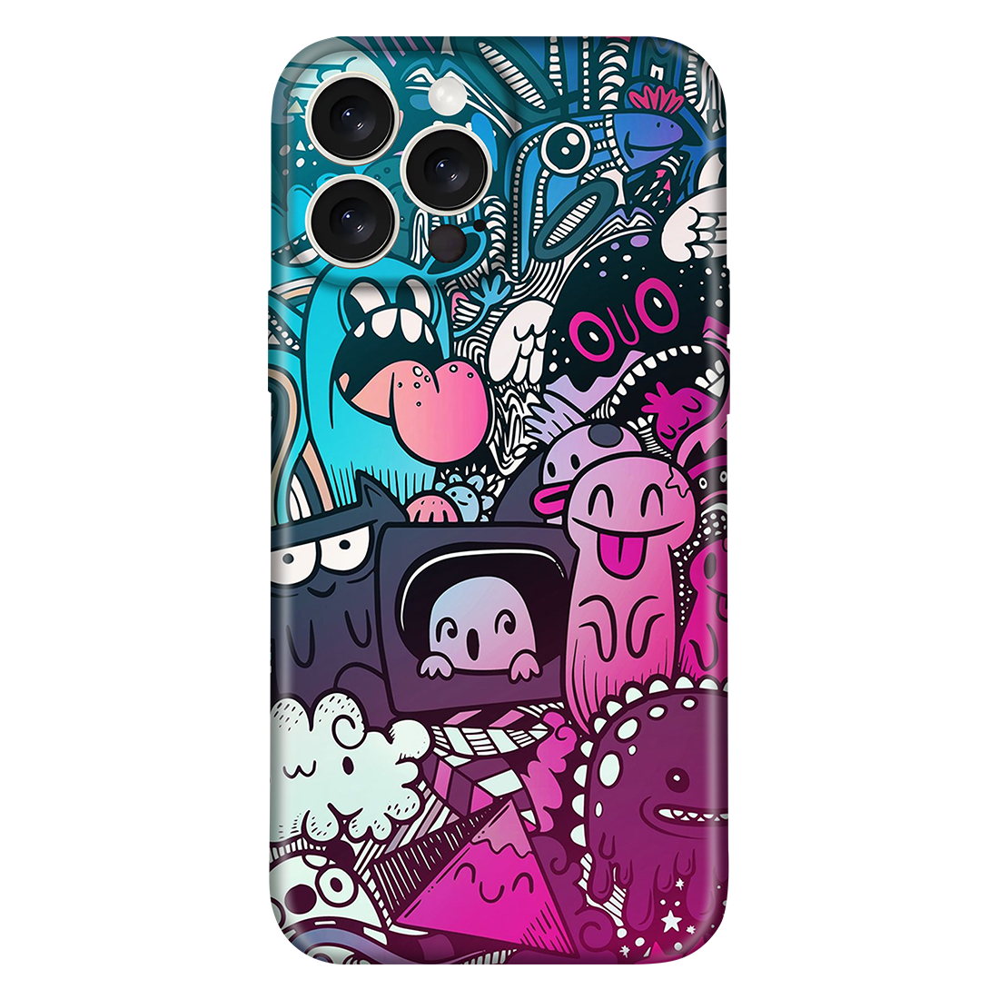 Colorful Abstract Creatures Case