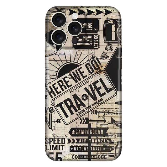 Vintage Travel Collage Case