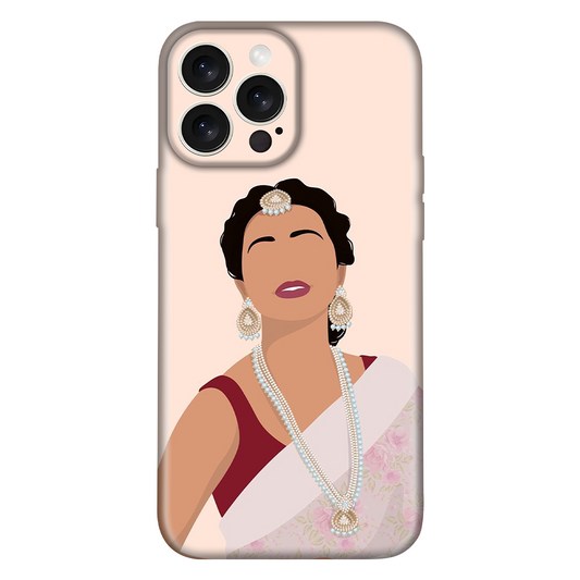 Elegant Woman in Traditional Attire Case