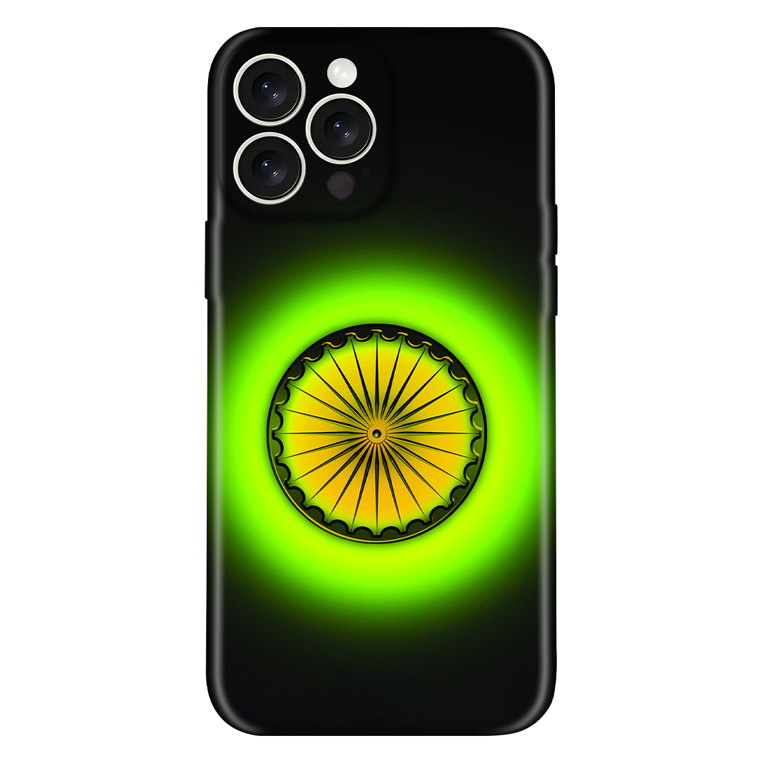 Glowing Bicycle Wheel Case