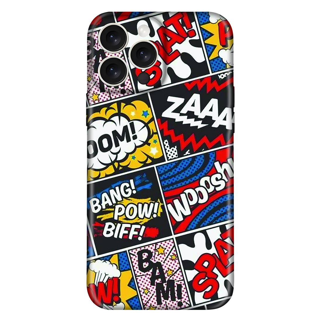 Comic Book Action Words Collage Case