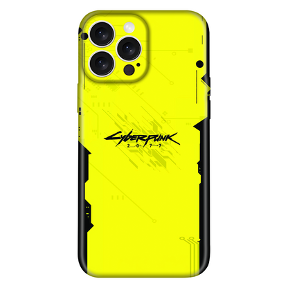 Cyberpunk 2077 Yellow Theme Case