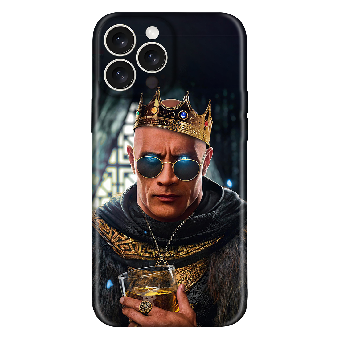 Mysterious King with a Golden Crown Case