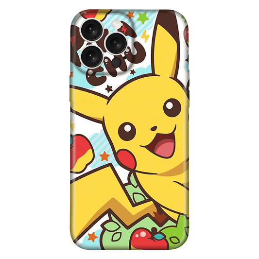 Pikachu Party Anime Embossed Case