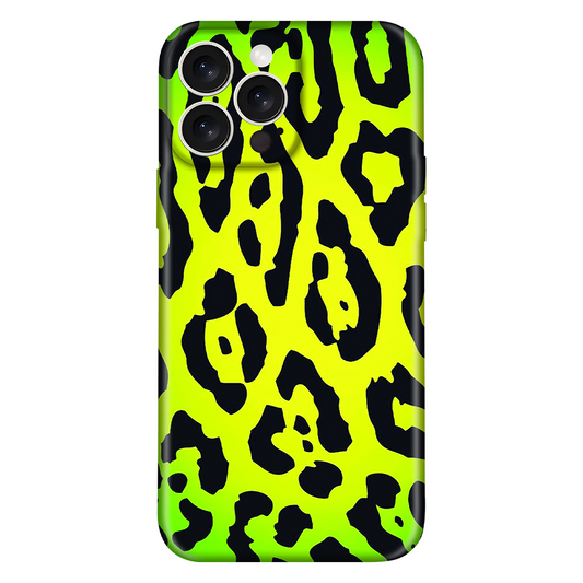 Neon Green Abstract Pattern Case