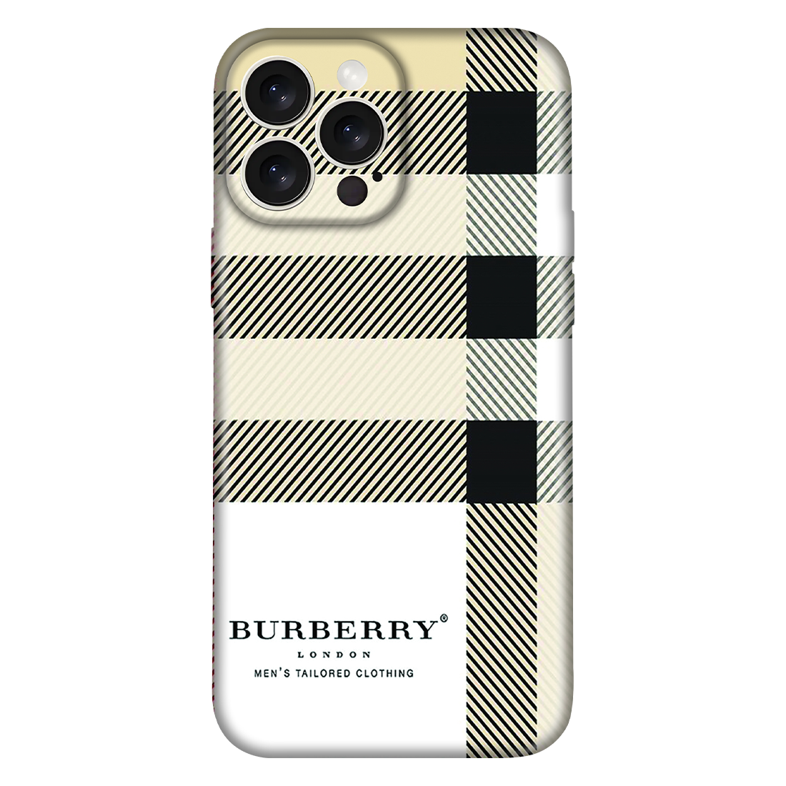 Burberry Men Tailored Clothing Advertisement Case