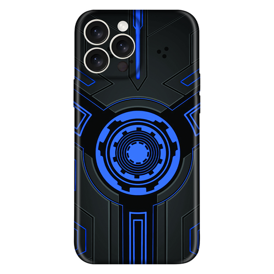 Blue Neon Tech Interface Case