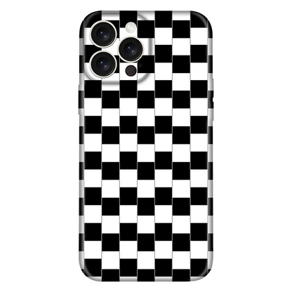 Squre Black & White Case