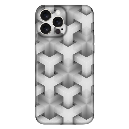 3D Y Building Pattern Case