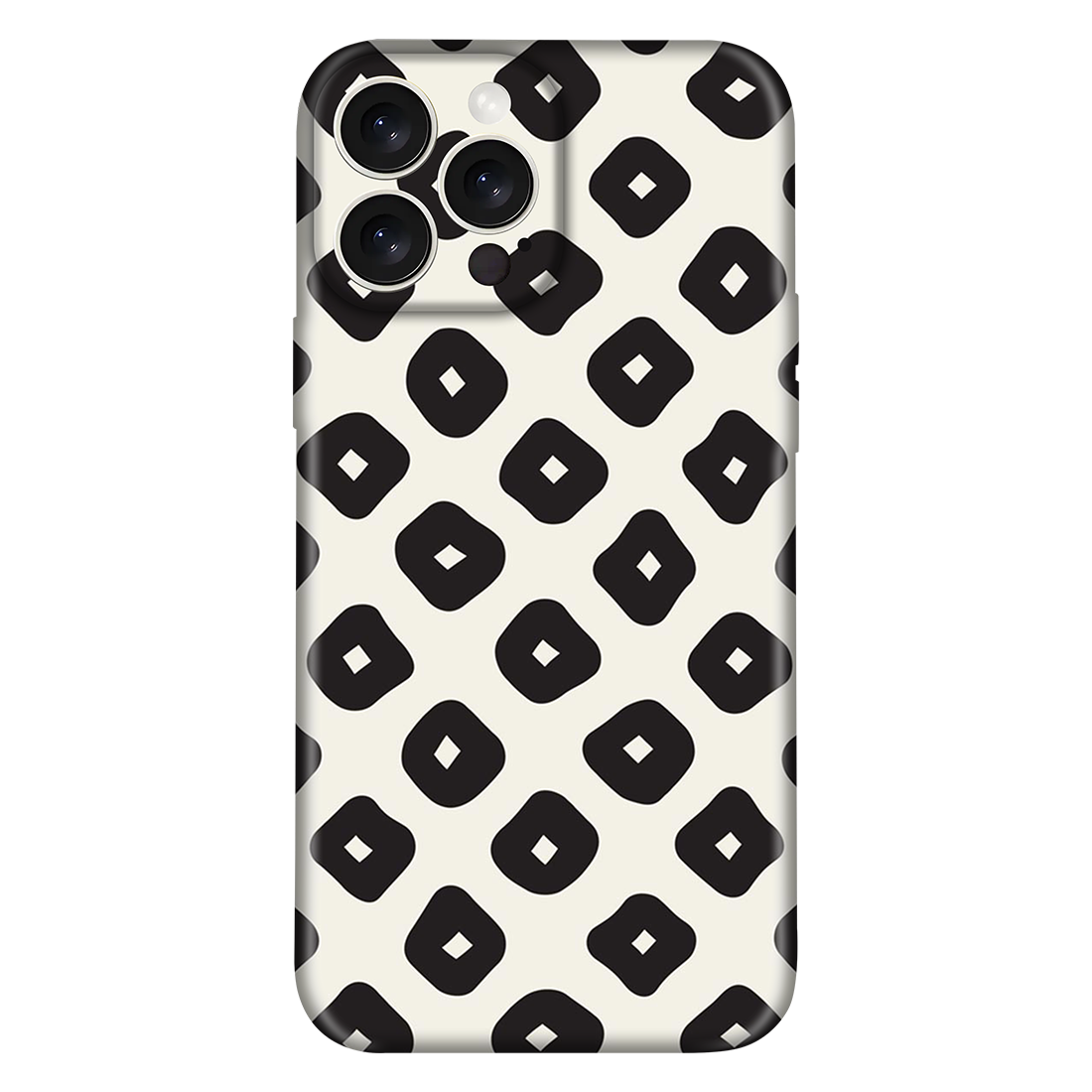 Black & White Dot Square Case