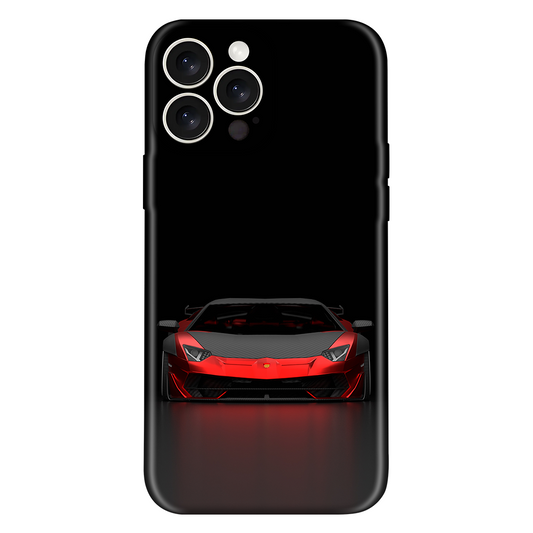 Red Luxury Sports Car Case