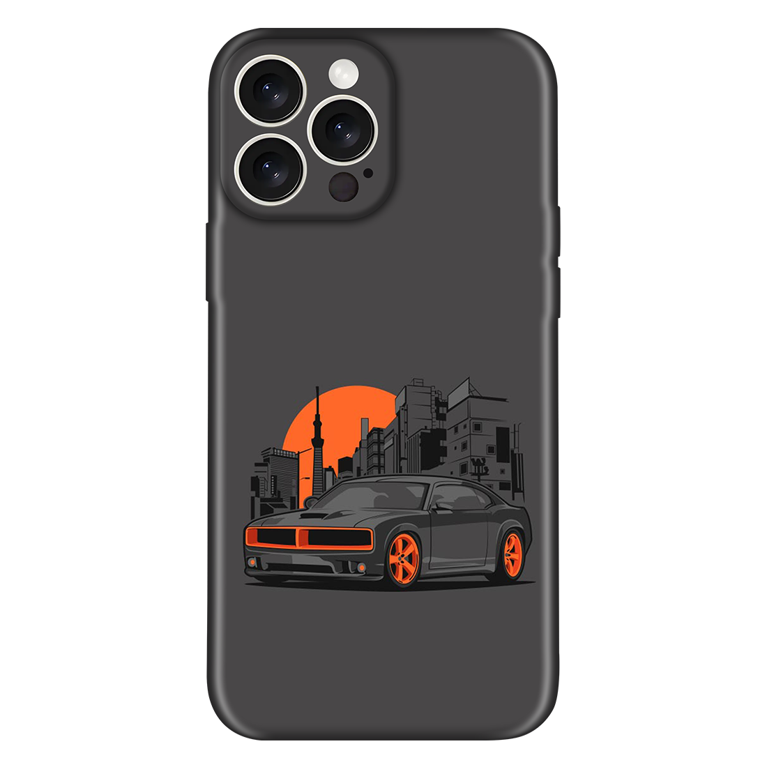 Black Sports Car Case