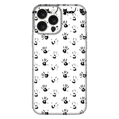 Black & White Paws Case