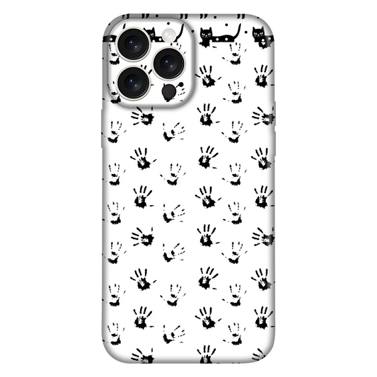 Black & White Paws Case