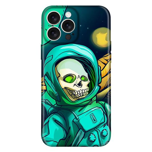 Skeleton Astronaut on Alien Planet Case