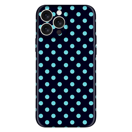 Navy Sky Round Case