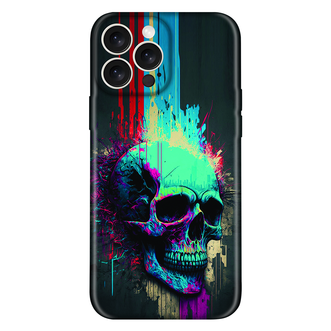 Neon Skull Graffiti Case