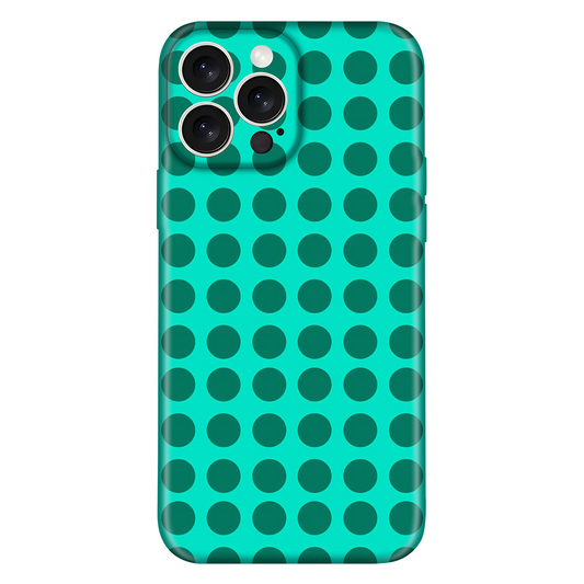 Sky & Green Round Case