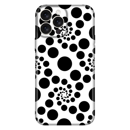 Black & White Round Spot Case