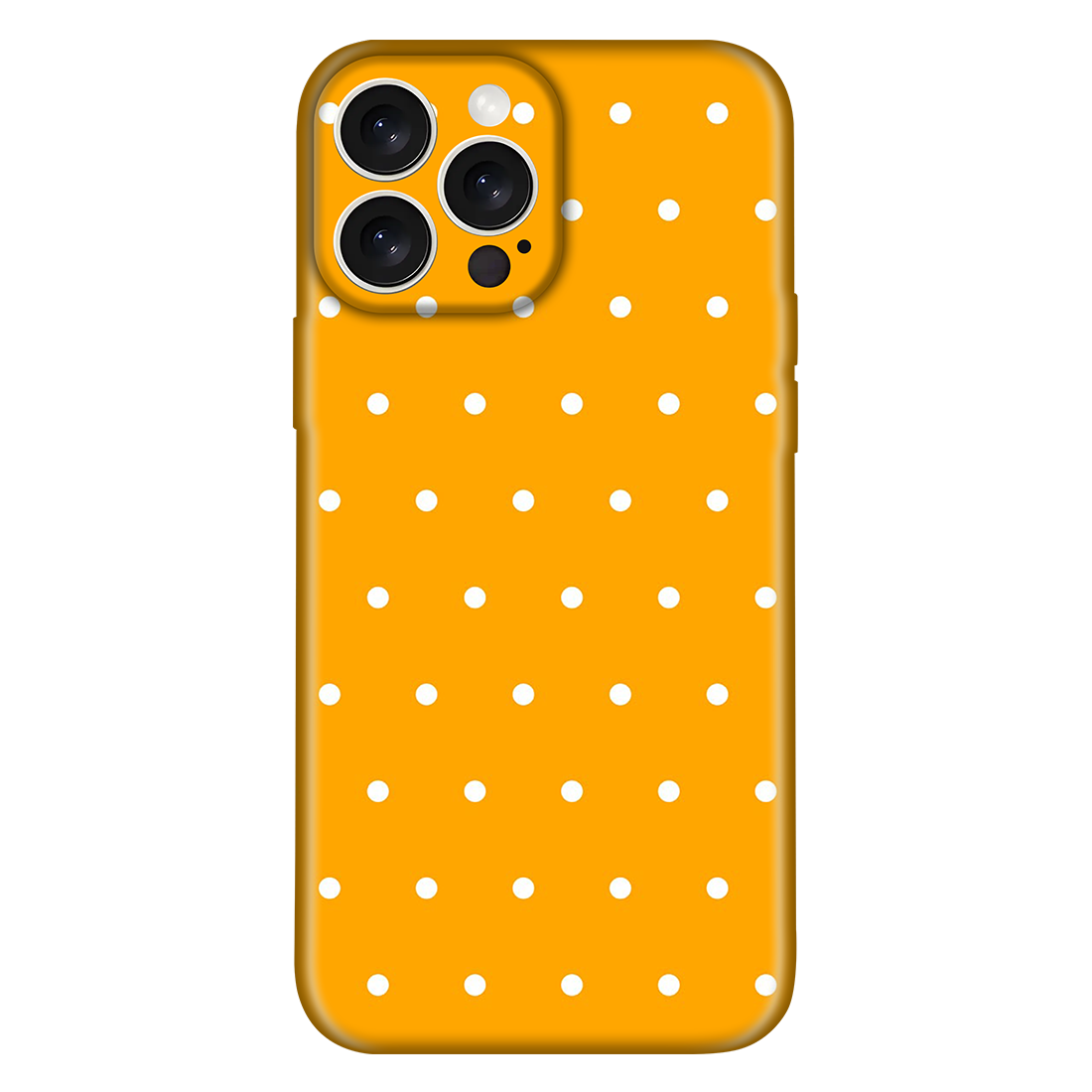 Yellow Tiny White Dots Case