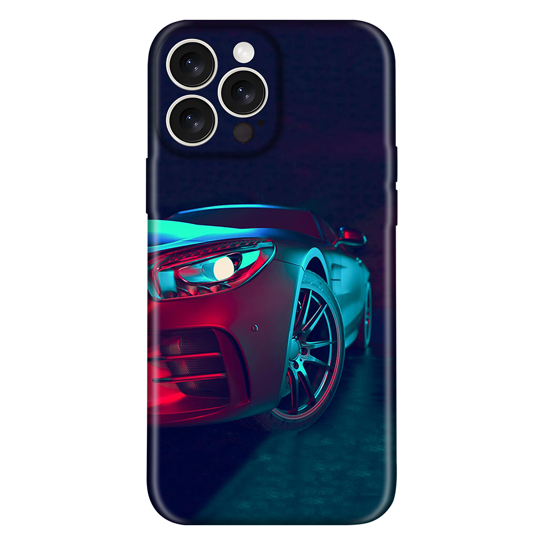 Blue Sports Car Case