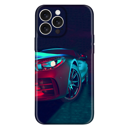 Blue Sports Car Case