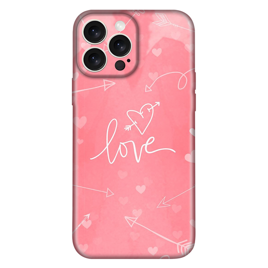 Hearts and Arrows Love Background Case