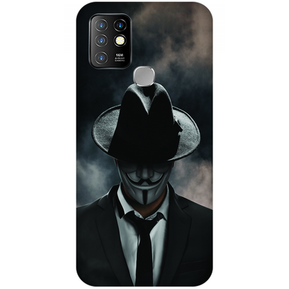 Anonymous Blackhat Case Infinix Hot 10