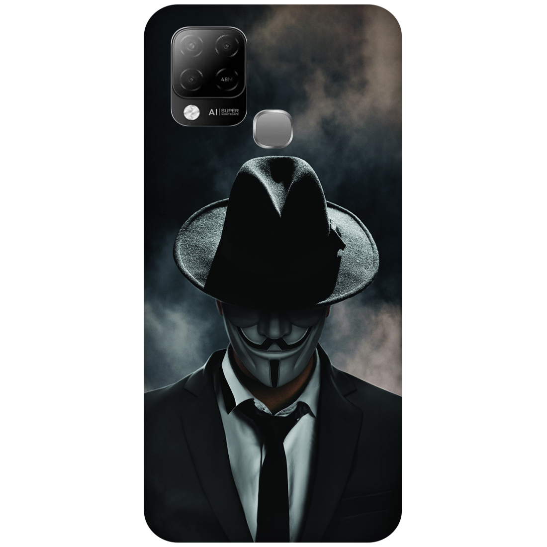 Anonymous Blackhat Case Infinix Hot 10s