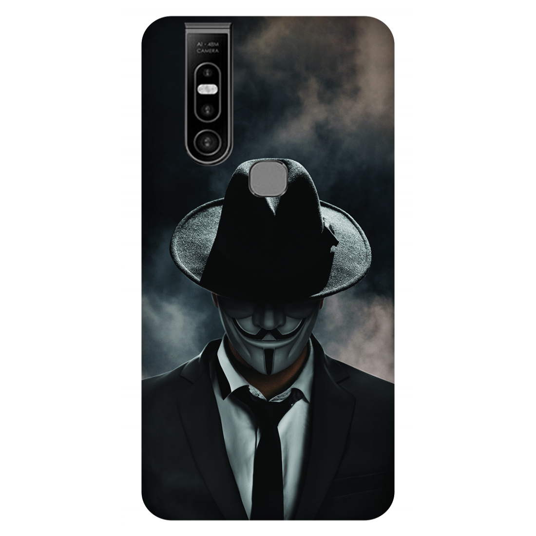 Anonymous Blackhat Case Infinix S5 Pro